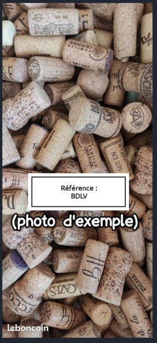 À partir de 4 kg-Bouchons de liège varié pour broyage